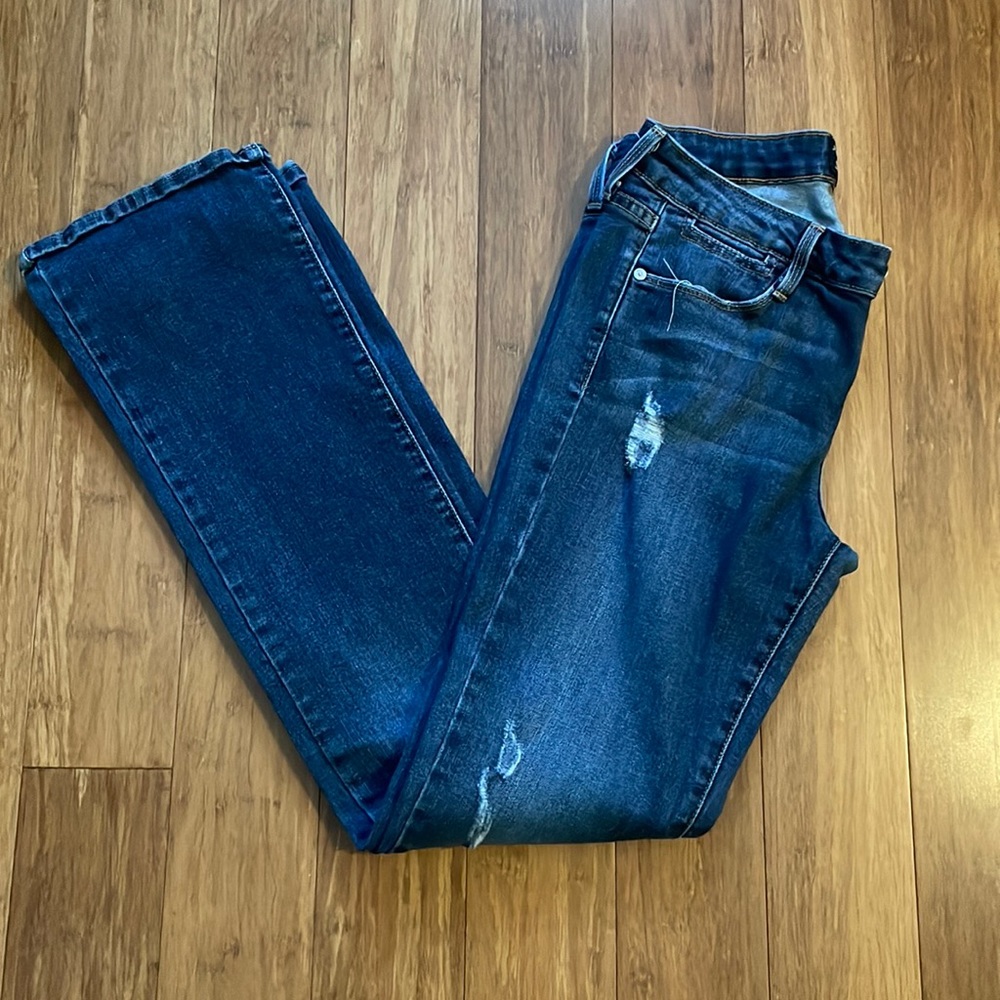 Justblack boot cut jeans size 28 EUC